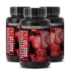 Strength Resilience – TESTOSTERONE BOOSTER 742 – Exercise Recovery 3 Bottles 180