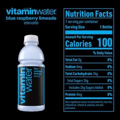 Vitaminwater 6‑Flavor Variety or Sampler Pack – 20oz Bottles –