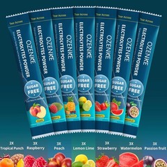 OZENKE ectrolytes Powder Packets Hydration Electrolyte No Sugar Free Variety 20