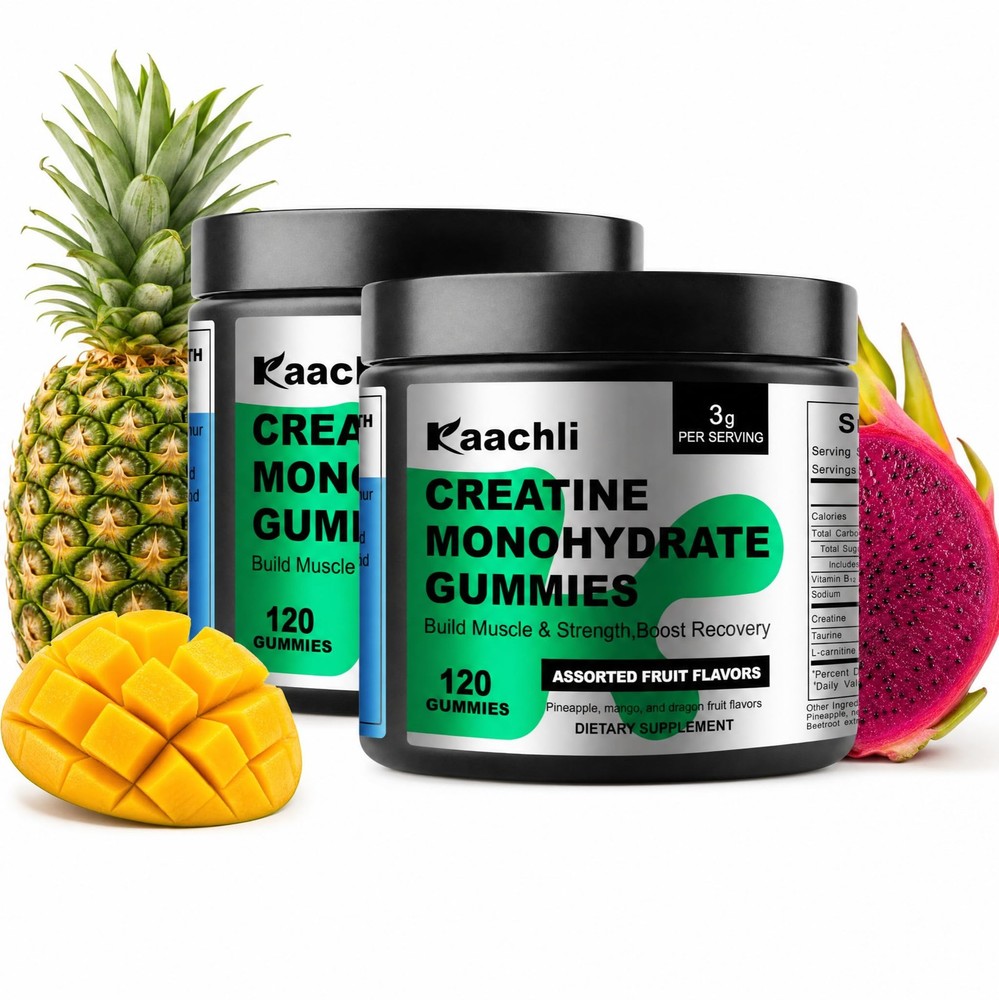 Creatine Monohydrate Gummies for Women,3g Creatine with Taurine and L-carniti…