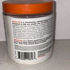Genius Pre, Sour Apple, 11.21 oz (318 g) (4/26)