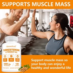 1000mg Supplement 500mg Ajuga Turkestanica Per Serving Increase Stamina Capsules