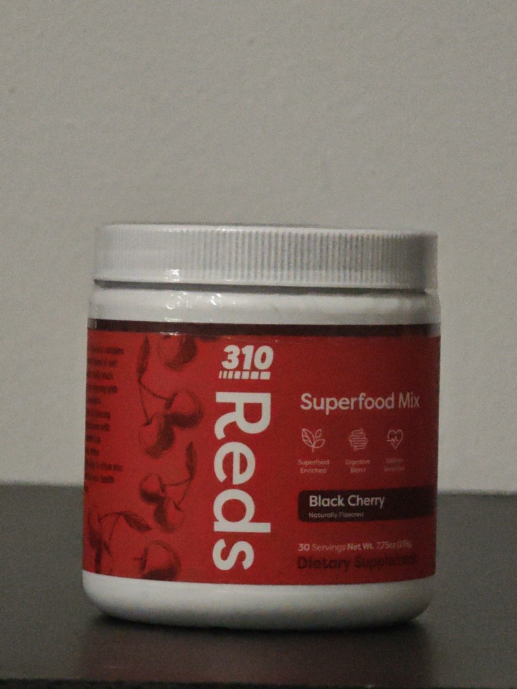 310 REDS Superfood Mix Black Cherry 30 Servings