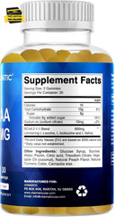 BCAA Gummies – Branch Chain Amino Acid Supplements – Peach Flavor – 600Mg per Se