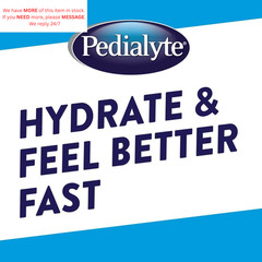Pedialyte Electrolyte Solution, Strawberry, Hydration 16.9 fl oz (Pack of 12)