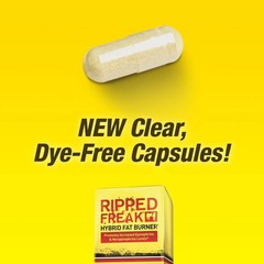 PharmaFreak Ripped Freak Hardcore Hybrid Fat Burner Thermogenic 60 Capsules New