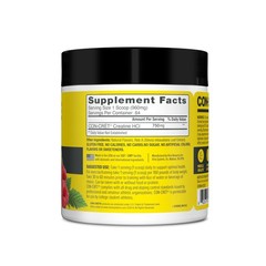 CON-CRET Creatine HCl Powder | Muscle, Cognitive, Cellular Energy 64 Servings