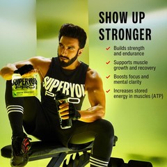SuperYou Pro Micronized Creatine Powder Zesty Lemon 112g 33 Servings