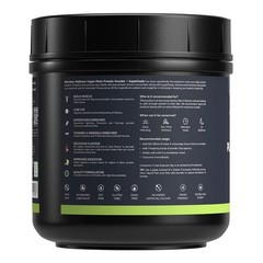 Plant Protein Powder + Superfoods 24g Protein -500g Rich Chocolate, 14 Servings