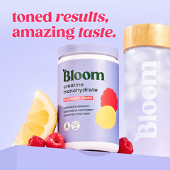 Bloom Nutrition Creatine Monohydrate Powder (40 Servings) – Supports Energy, Cog