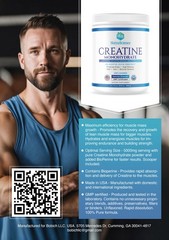 NutraScience Creatine Monohydrate Powder with 10.6 Ounce (Pack of 1)