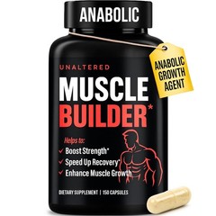 UNALTERED Anabolic Muscle Builder for Men – Growth, 150 Count (Pack of 1)