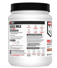Muscle Milk Pro Series Protein Powder Chocolate 2 lb 50g Protein 11 Servings