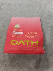 Oath Nutrition Clear Protein Powder – Kiwi Strawberry – Exp 8/27
