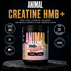 Animal Creatine HMB Powder x Smarties 3g myHMB + 5g Creatine Monohydrate