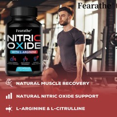 Nitric Oxide Supplement with L-Arginine, L-Citrulline HIGHEST POTENCY