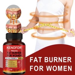 Fat Burner for Women 12,000 mg, Appetite Control, Weight Loss, 120 Capsules