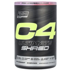 C4 Ultimate Shred, Pre-Workout, Pink Lemonade , 14.3 oz (406 g)