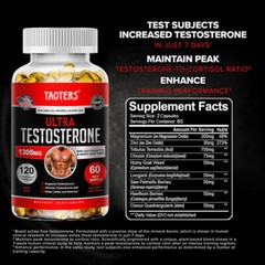 Testosteron Booster For Men Promotes Muscle Growth Endurance Stamina Strength