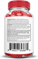 Justified Laboratories Vital Grow XL Gummies 1000mg ACV Folate B12 Non-GMO Vegan