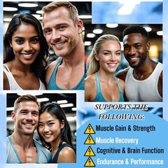 5 x Bottle Lot CREATINE GUMMIES 2500MG Creatine Monohydrate 300 Ct Auction