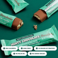 Barebells Soft Protein Bar Minty Chocolate 12 bars – Exp:02/26