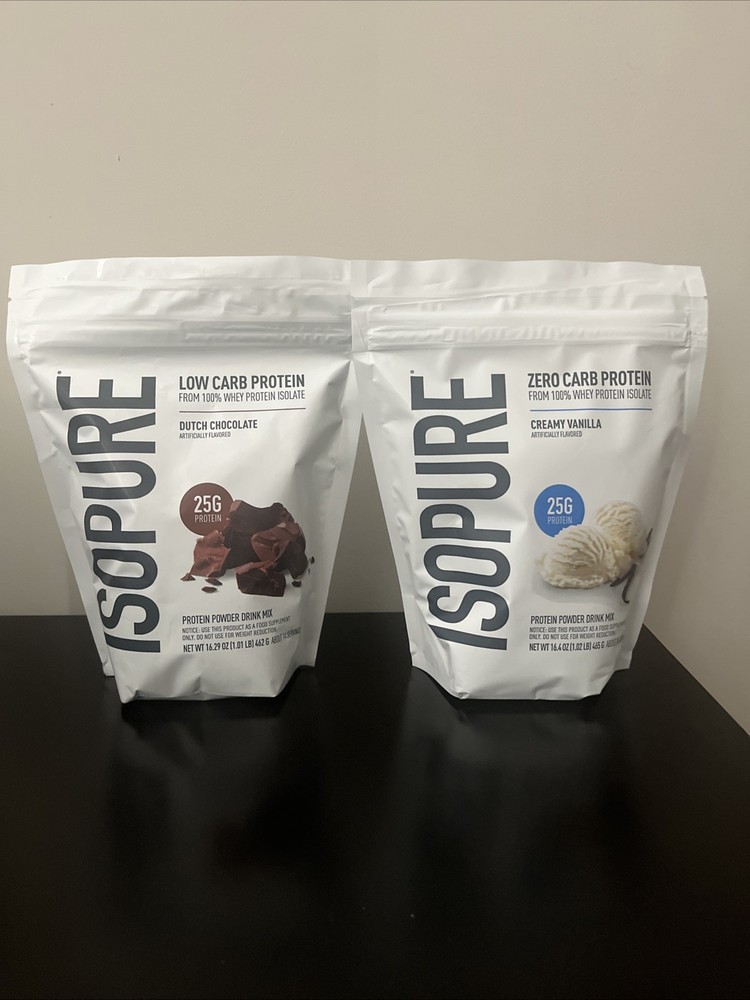 Isopure Low And Zero Carb Whey (Chocolate And Vanilla) (1 Lbs) (1 Of Each)(2028