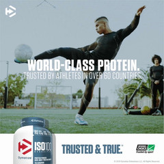 SALE! Dymatize ISO100 Hydrolyzed Whey Isolate Protein Powder Vanilla 20 Servings