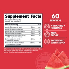 Nutricost Electrolytes Complex Powder (Watermelon) 60 6.6 Ounce (Pack of 1)