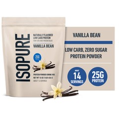 Isopure Clear Low Carb Whey Protein Powder, Watermelon Lime, 20g