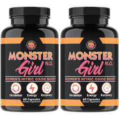 Women’s Nitric Oxide Pre Workout Booster, Circulation, Recovery, Energy 2PK