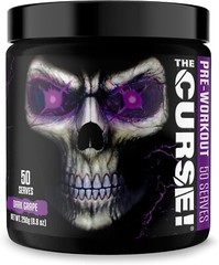 The Curse! Pre Workout Powder – 50 Servings, Dark Grape – Energy & Focus Booster