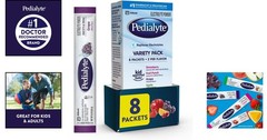 Electrolyte Powder Variety Pack – Grape, Strawberry, Apple | 8 Pack Convenience