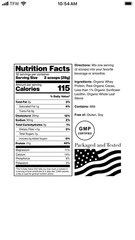 NorCal Organic Chocolate Whey Protein 32oz 100% Grass-Fed USDA Certified