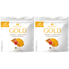 X2 Bravenly Gold Bulk Powder 60 servings (12.7oz) – EXP 06/2027