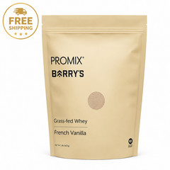 PROMIX x Barry’s Grass-Fed Whey Protein French Vanilla 2lb 35 Servings