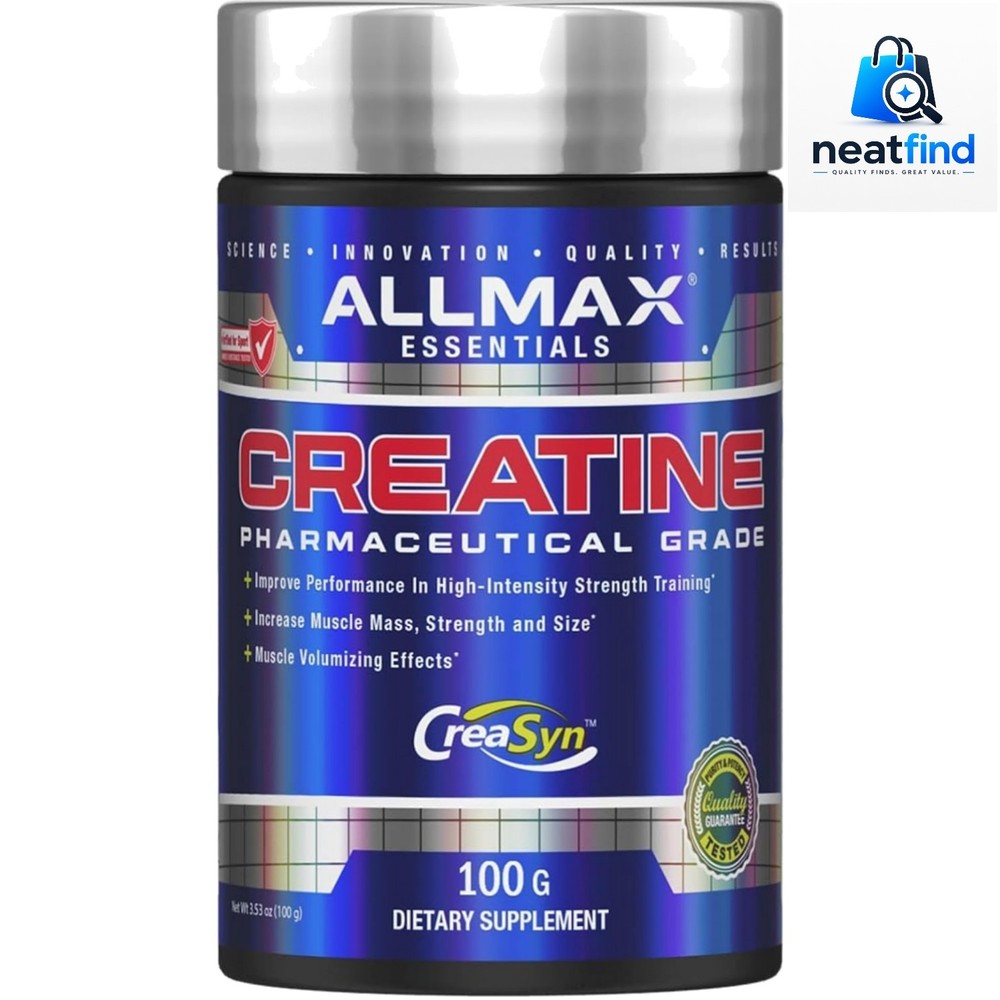 Creatine Monohydrate Powder, Micronized, Unflavored, 100 g
