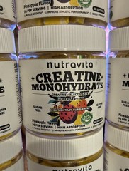 Nutravita Creatine Monohydrate Chews (5g) Pineapple 60 Count EXP 03/27