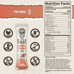 Salud Hydration + Immunity Paloma Electrolyte Drink Mix-6pk/0.21oz Packet Sticks