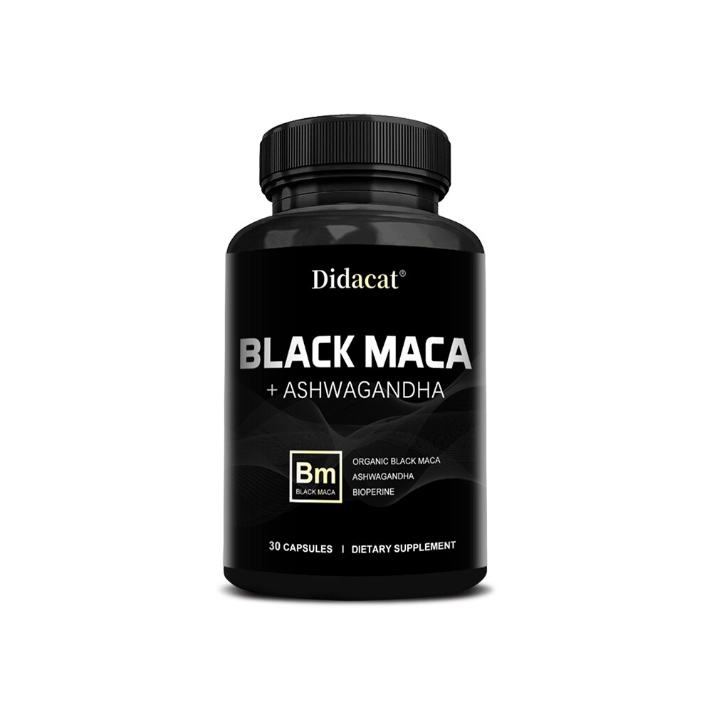 Black Maca 1000mg – Men’s Health, Muscle Health, Male Testosteron Booster