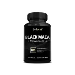 Maca Extract – Testosteron Booster Monster Test for Men 30 to 120 Capsules