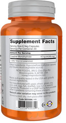 NOW Sports Creatine Monohydrate 750mg, Mass Building, Energy Production Capsules