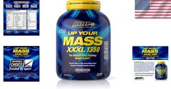 Up Your Mass XXXL 1350 Weight Gainer | 50g Protein, BCAAs, 6lb Milk Chocolate