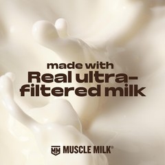 Muscle Milk High Protein Shake, Vanilla Creme, 11 fl oz 11 Fl Oz (Pack of 12)