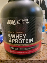 optimum nutrition whey protein chocolate 58 servings exp 4/2028