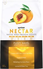 100% Whey Protein Isolate Powder Nectar Refreshing Fruit Flavor Fuzzy Navel 2