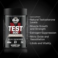 PMD N-Test 600 Advanced 2.0 (90 Veggie Caps) EXP: 12/2026