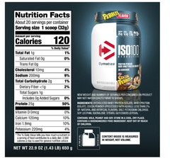 Dymatize ISO100 Hydrolyzed Whey Cocoa Pebbles 20 Servings