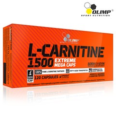 OLIMP L-CARNITINE 1500mg BIGGEST DOSE Slimming Diet Pills Weight Loss Fat Burner