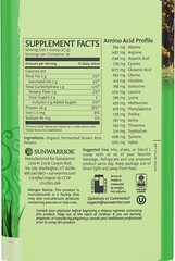 Sunwarrior Classic Vegan Sprouted Brown Rice Protein Powder, Natural,30 Servings